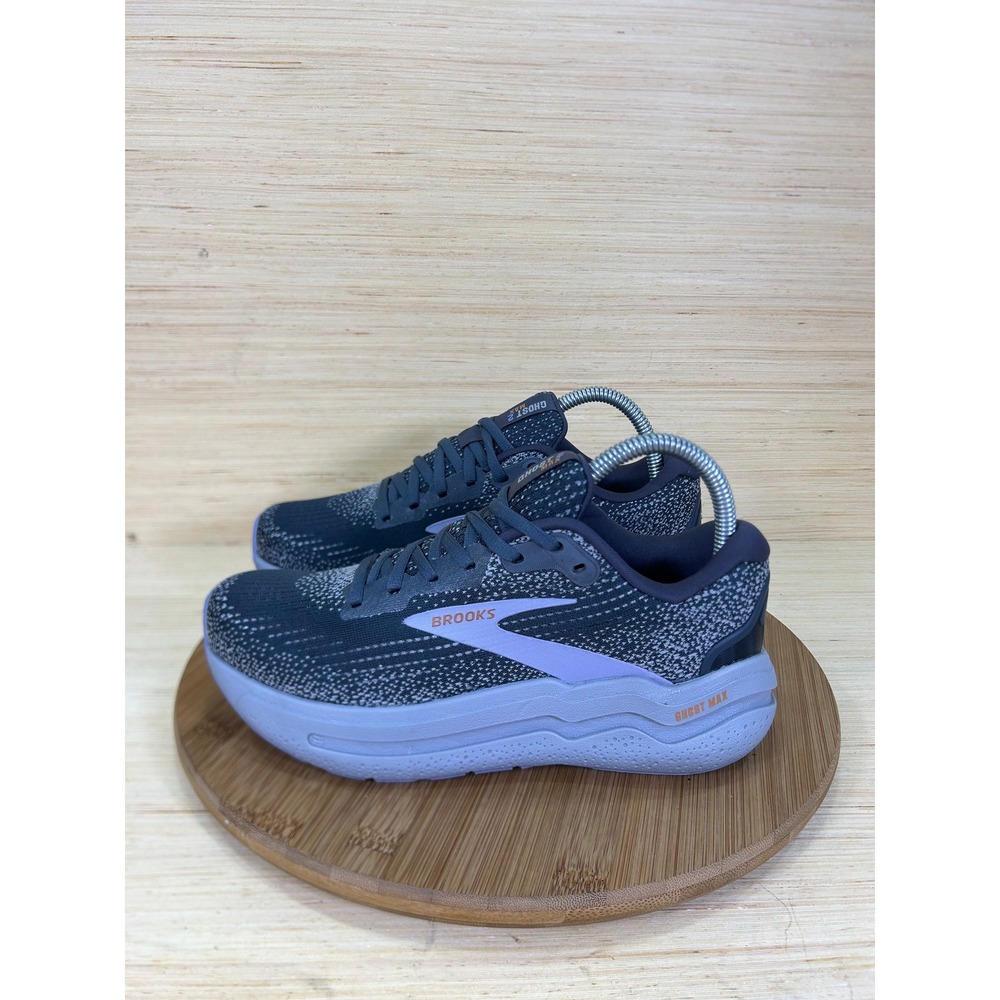 Brooks Ghost Max 2 Ebony Lilac Copper Running Shoes 1204201B005 Womens 7